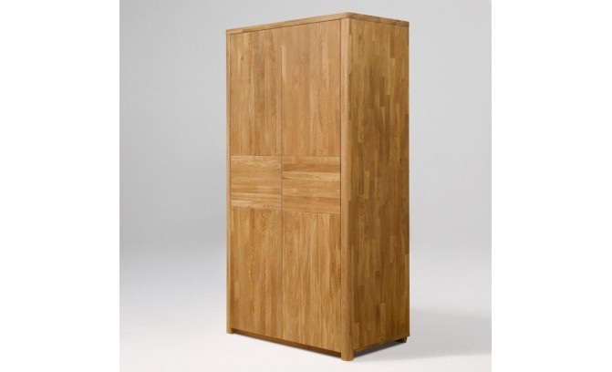 Шкаф LAUSANNE 2-х дверный из массива дуба